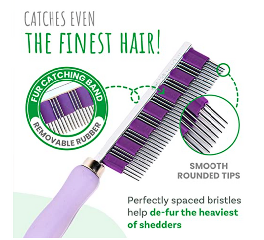 The Buster Comb - for deshedding Cats, Dogs, Bunnies and Guinea Pigs