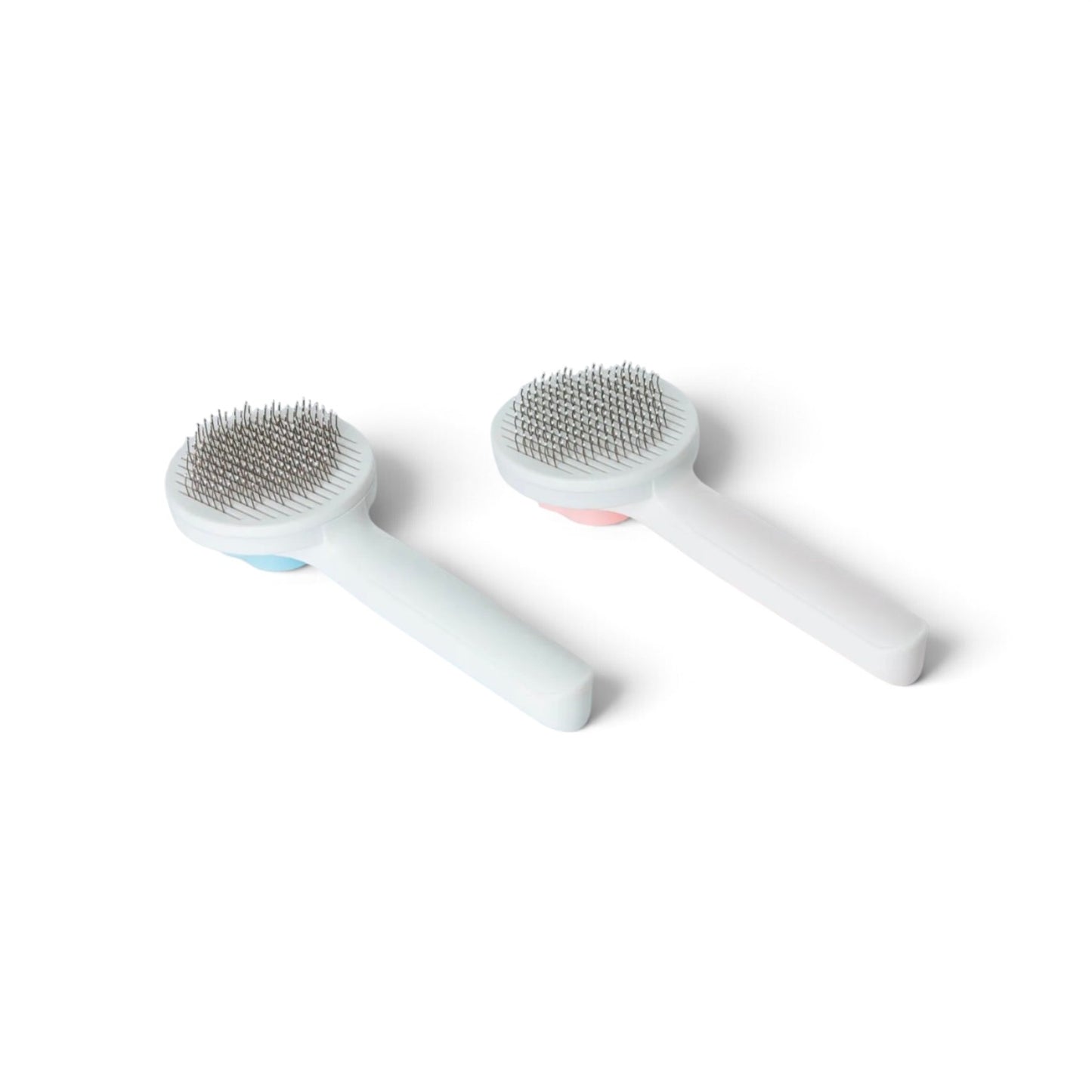 Refuresh Slicker Brush with Kitty Design - Blue